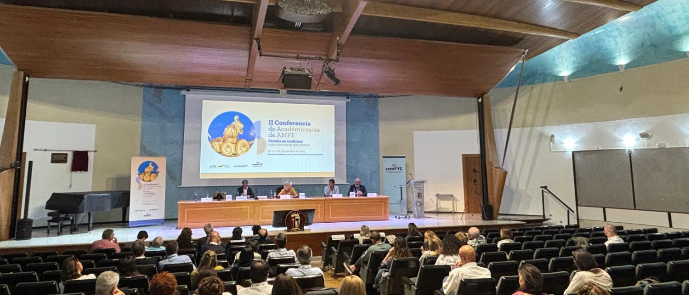 Mesa redonda de la AMFE sobre los ejes estratégicos para reforzar la Medicina de Familia en la universidad: transversalidad, prácticas tuteladas y evaluación por competencias